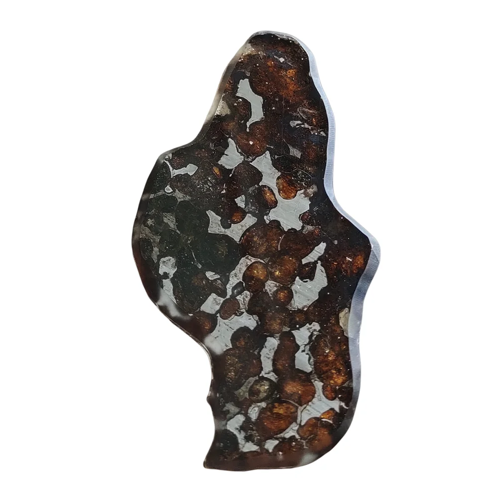 21.7gSERICHO Pallasite Natural Meteorite Material Sliced Olive Meteorite Slices Specimen - From Kenya - CA12
21.7gSERICHO Pallasite Natural Meteorite Material Sliced Olive Meteorite Slices Specimen - From Kenya - CA12