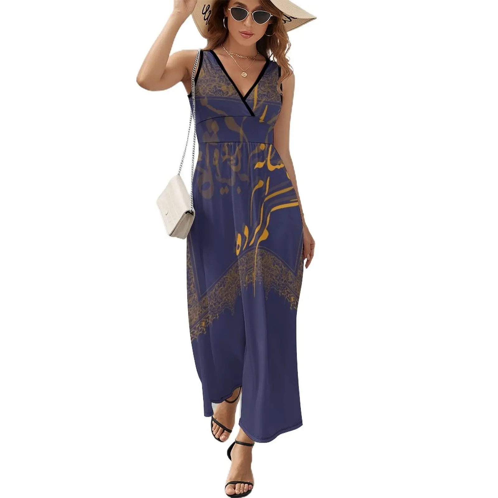 Rumi Poem Sleeveless Dress elegant dresses plus sizes womens dress luxury women's party dress evening prom
Rumi Poem Sleeveless Dress elegant dresses plus sizes womens dress luxury women's party dress evening prom