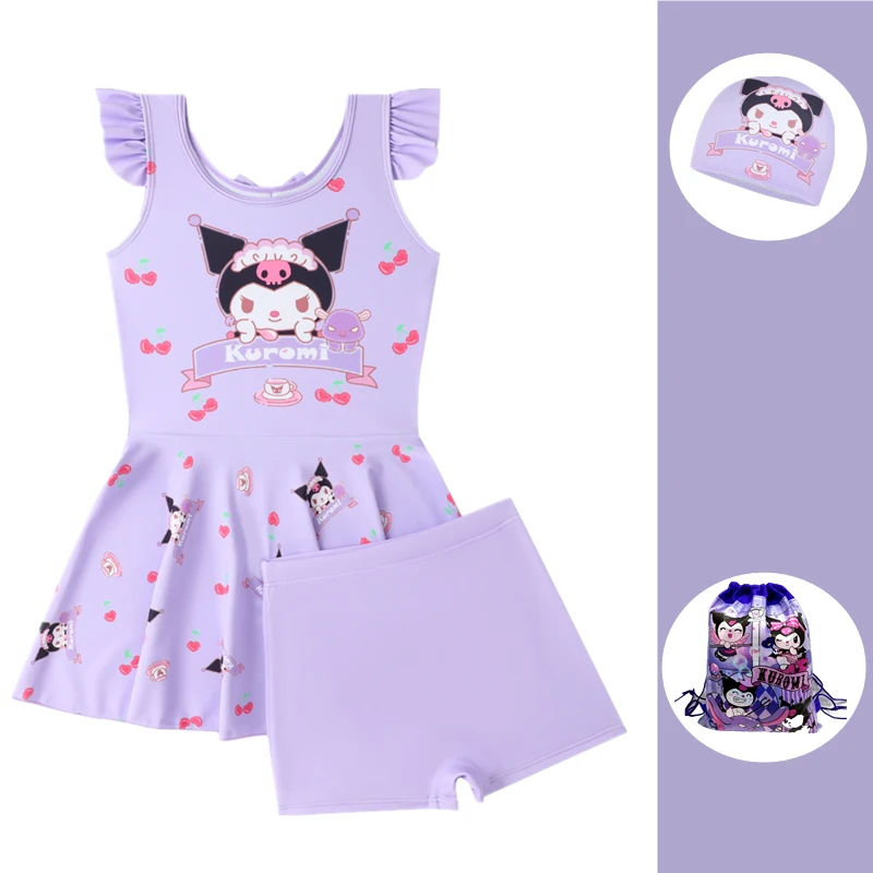 Kawaii Kuromi Cinnamoroll купальник Melody Детские Купальники Hello Kittys для девочек летние пляжные бикини одежда для плавания Быстросохнущий солнцезащитный
Kawaii Kuromi Cinnamoroll купальник Melody Детские Купальники Hello Kittys для девочек летние пляжные бикини одежда для плавания Быстросохнущий солнцезащитный