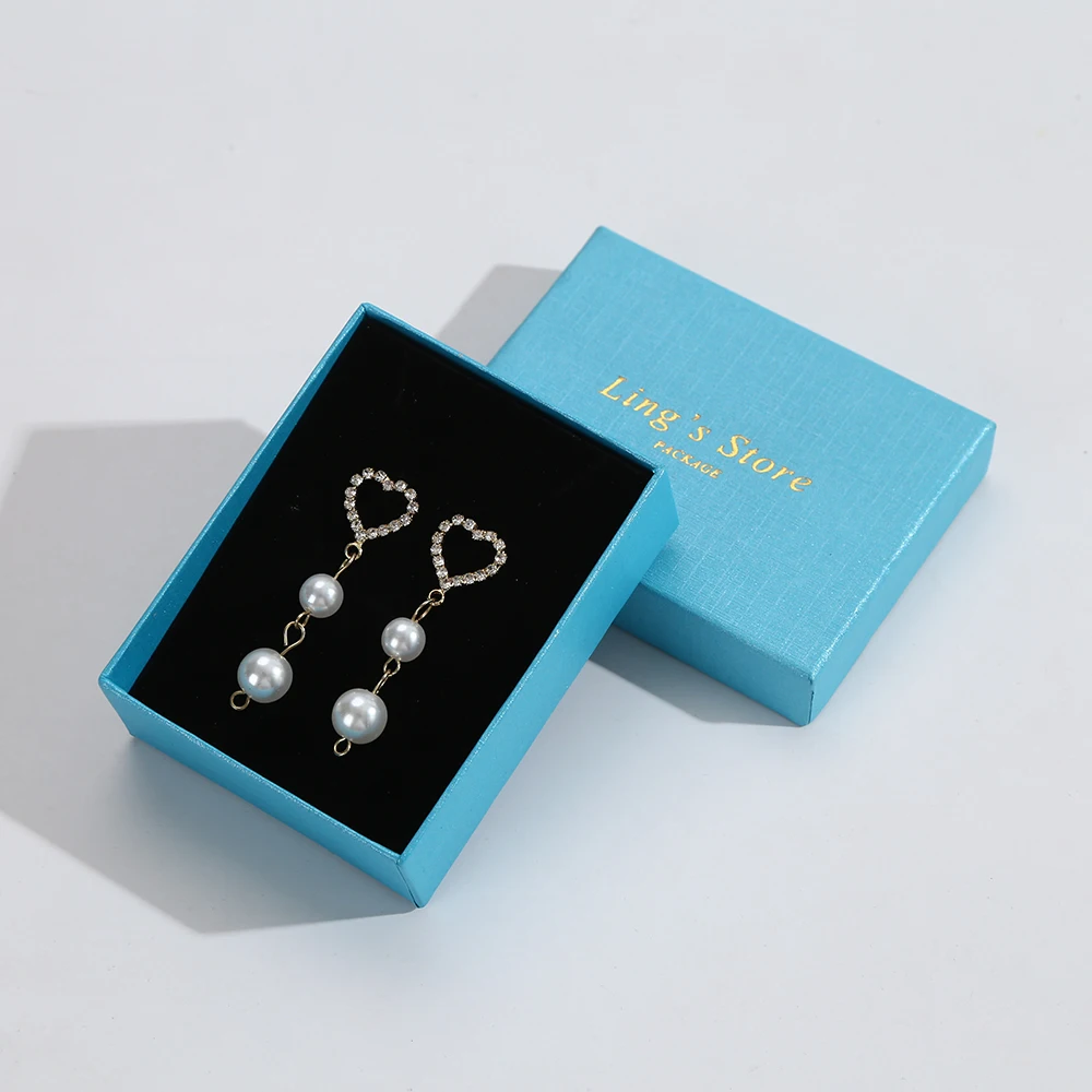 24pcs Square Jewelry Packaging Box Light Blue Paper Necklace Ring Earrings Bracelet Gift Box for Graduation Party Custom Logo
24pcs Square Jewelry Packaging Box Light Blue Paper Necklace Ring Earrings Bracelet Gift Box for Graduation Party Custom Logo