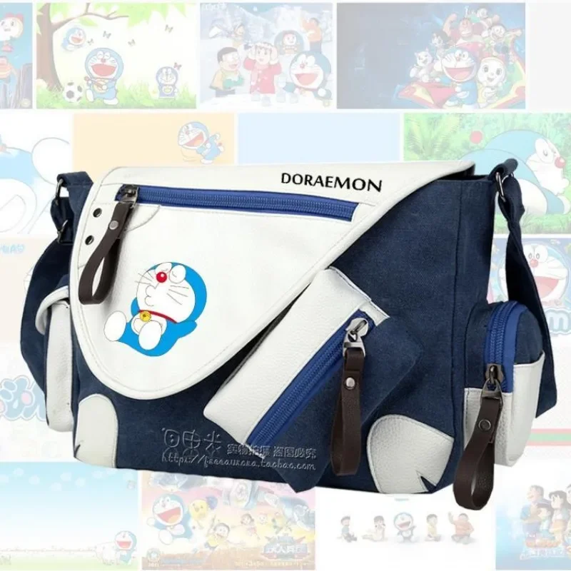 

Doraemon Peripheral Shoulder Bag Backpack Doraemon Doraemon Anime Messenger Bag Student Cartoon School Bag