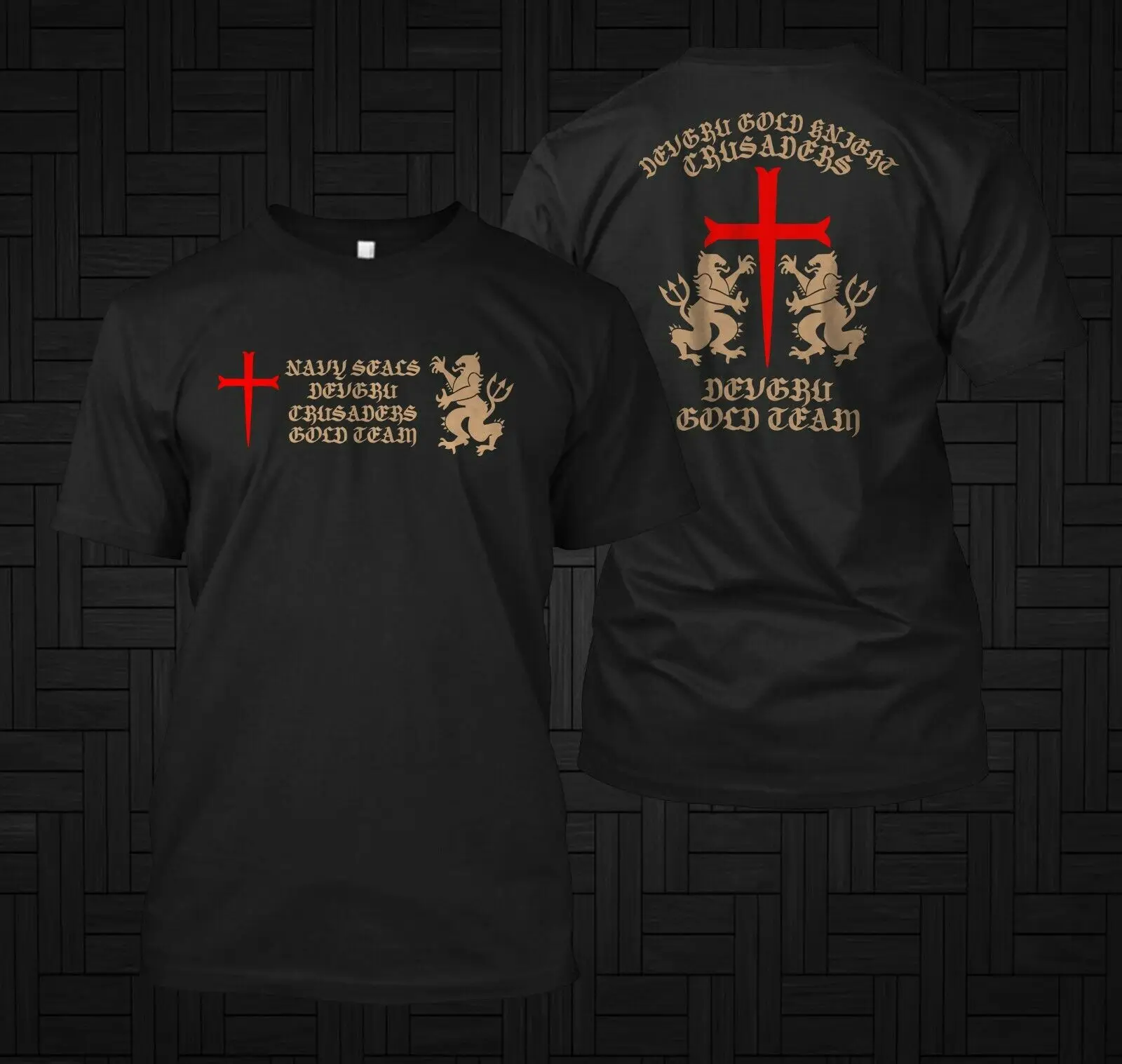 Naval Seal Team 6 Devgru Crader Special Force Lion Cross Gold Team T Shirt. 100% Cotton Casual T-shirts Loose Top Size S-3XL
Naval Seal Team 6 Devgru Crader Special Force Lion Cross Gold Team T Shirt. 100% Cotton Casual T-shirts Loose Top Size S-3XL