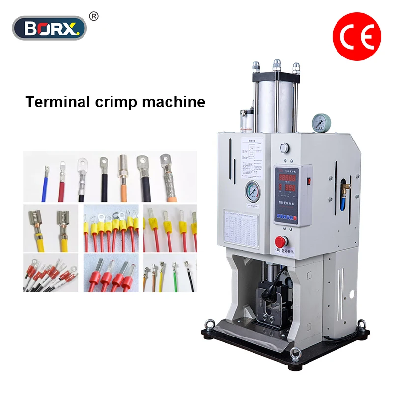 220V 5T Pneumatic Cold Crimping Terminal Crimping Machine, Crimping Line Diameter 1.5-35 Square Input Air Pressure 0.3-0.4mpa
220V 5T Pneumatic Cold Crimping Terminal Crimping Machine, Crimping Line Diameter 1.5-35 Square Input Air Pressure 0.3-0.4mpa