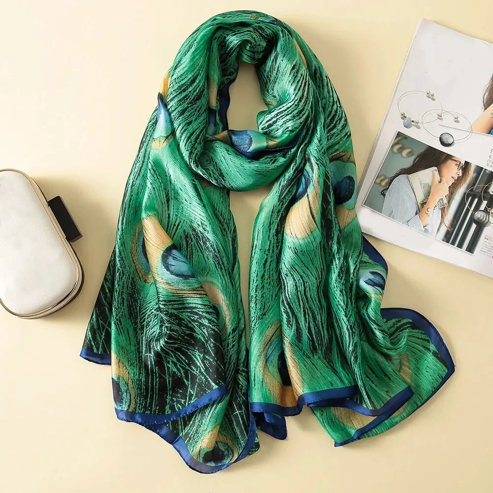 Fashion Imitation Silk Satin Scarf Printed Floral Shawl Women Lightweight Scarves Beach Travel Outdoor Sunscreen Hijab 180x85cm 2 Mallzona S9dfbc65e225b48e881357fe88abc77a4z Fashion Imitation Silk Satin Scarf Printed Floral Shawl Women Lightweight Scarves Beach Travel Outdoor Sunscreen Hijab 180x85cm Mallzona