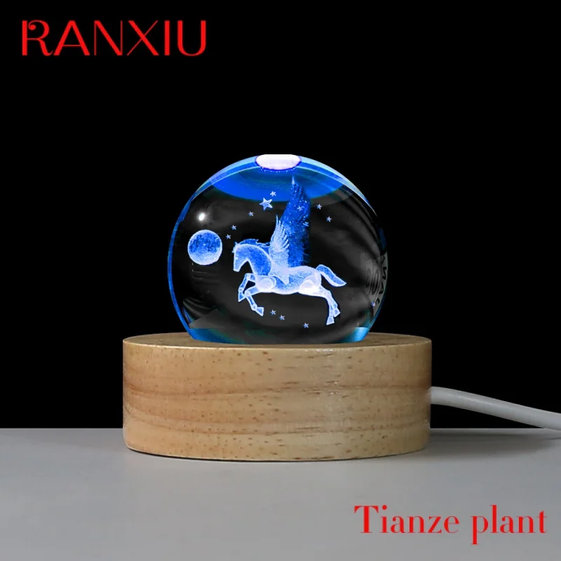 Custom Australia Hot Selling Customized Round Wooden Base with Crystal ball Night Light LED RGB
Custom Australia Hot Selling Customized Round Wooden Base with Crystal ball Night Light LED RGB