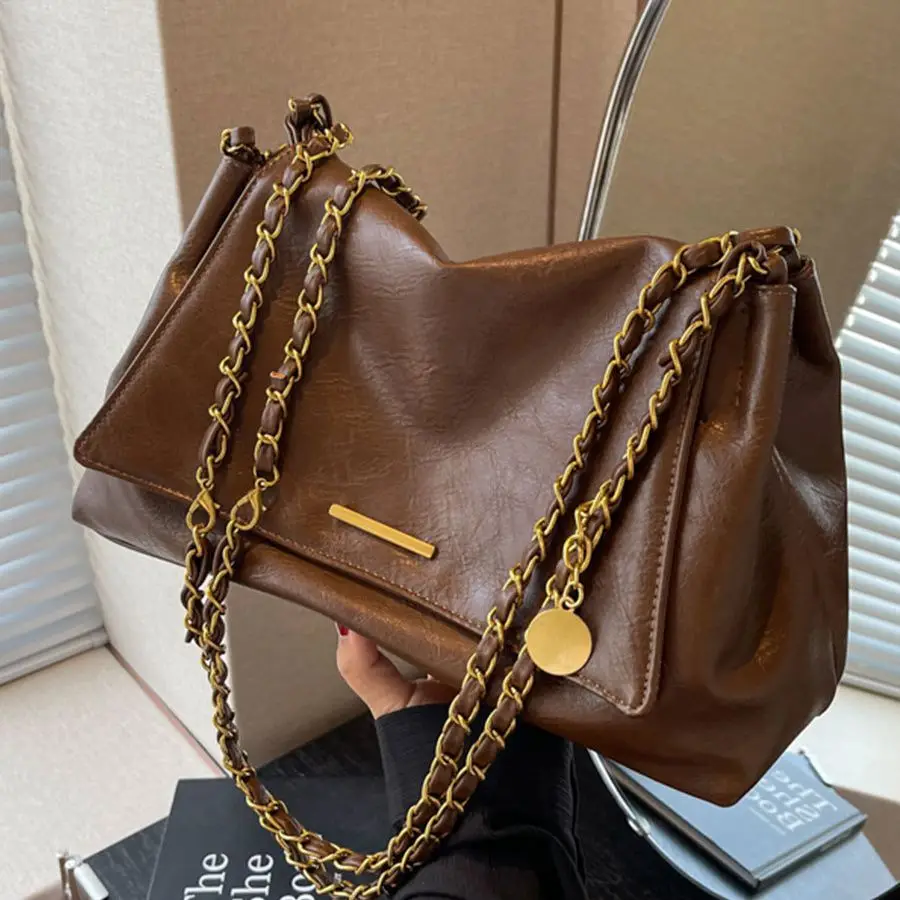Women's Fashion Bag PU Leather Handbag Travel Retro Shoulder Bag Large Capacity Composite Bag Women's Small Bag Bolso
Women's Fashion Bag PU Leather Handbag Travel Retro Shoulder Bag Large Capacity Composite Bag Women's Small Bag Bolso