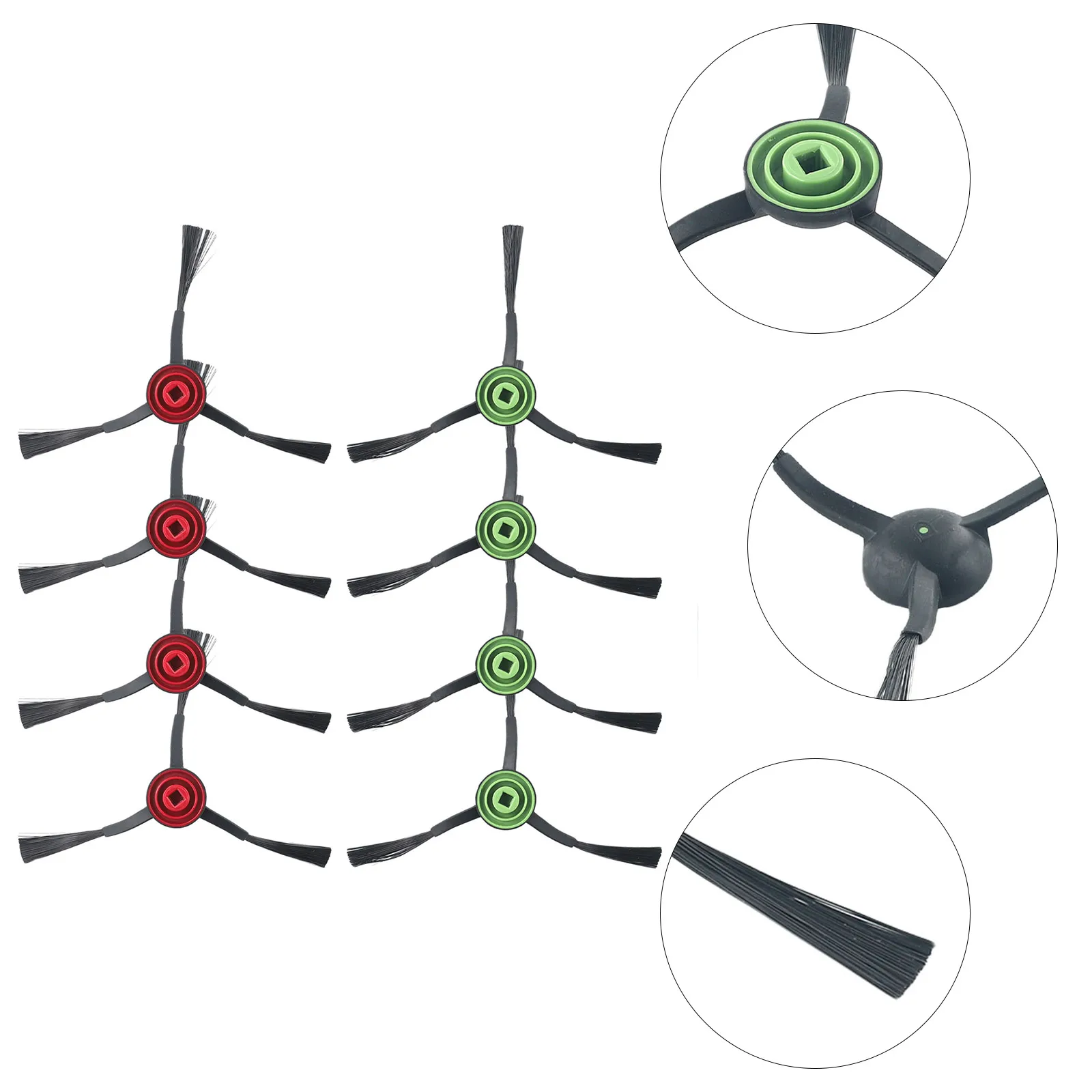 High Quality Side Brushes Brush Accessories Cleaning Durable Household Supplies Titanium Vital For Conga Eternal
High Quality Side Brushes Brush Accessories Cleaning Durable Household Supplies Titanium Vital For Conga Eternal