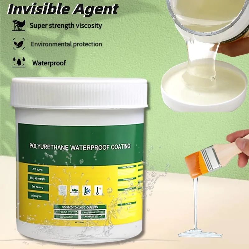 

Transparent waterproof coating sealant Strong Invisible Waterproof Agent Wall Leak Repair Glue For Roof Leakage Crack Seepage