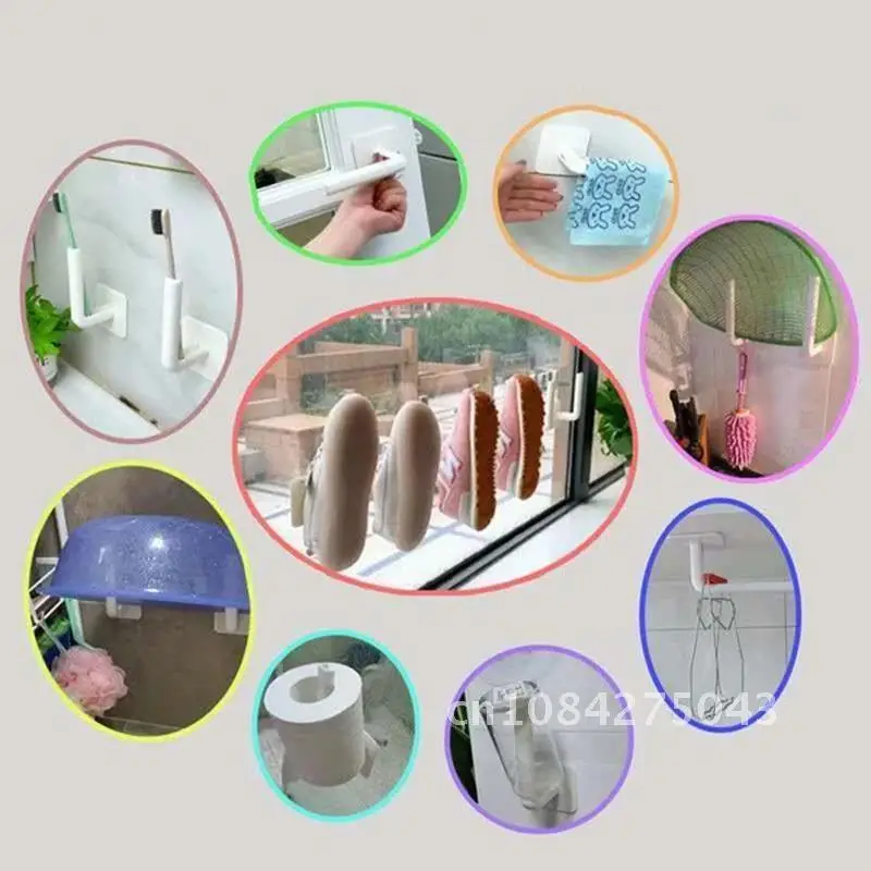 1 Hook Wall Mounted L-Shape Punch-Free Cloth Hanger for Coats Hats Towels Clothes Kitchen Rack Roll Bathroom Holder Pcs
1 Hook Wall Mounted L-Shape Punch-Free Cloth Hanger for Coats Hats Towels Clothes Kitchen Rack Roll Bathroom Holder Pcs