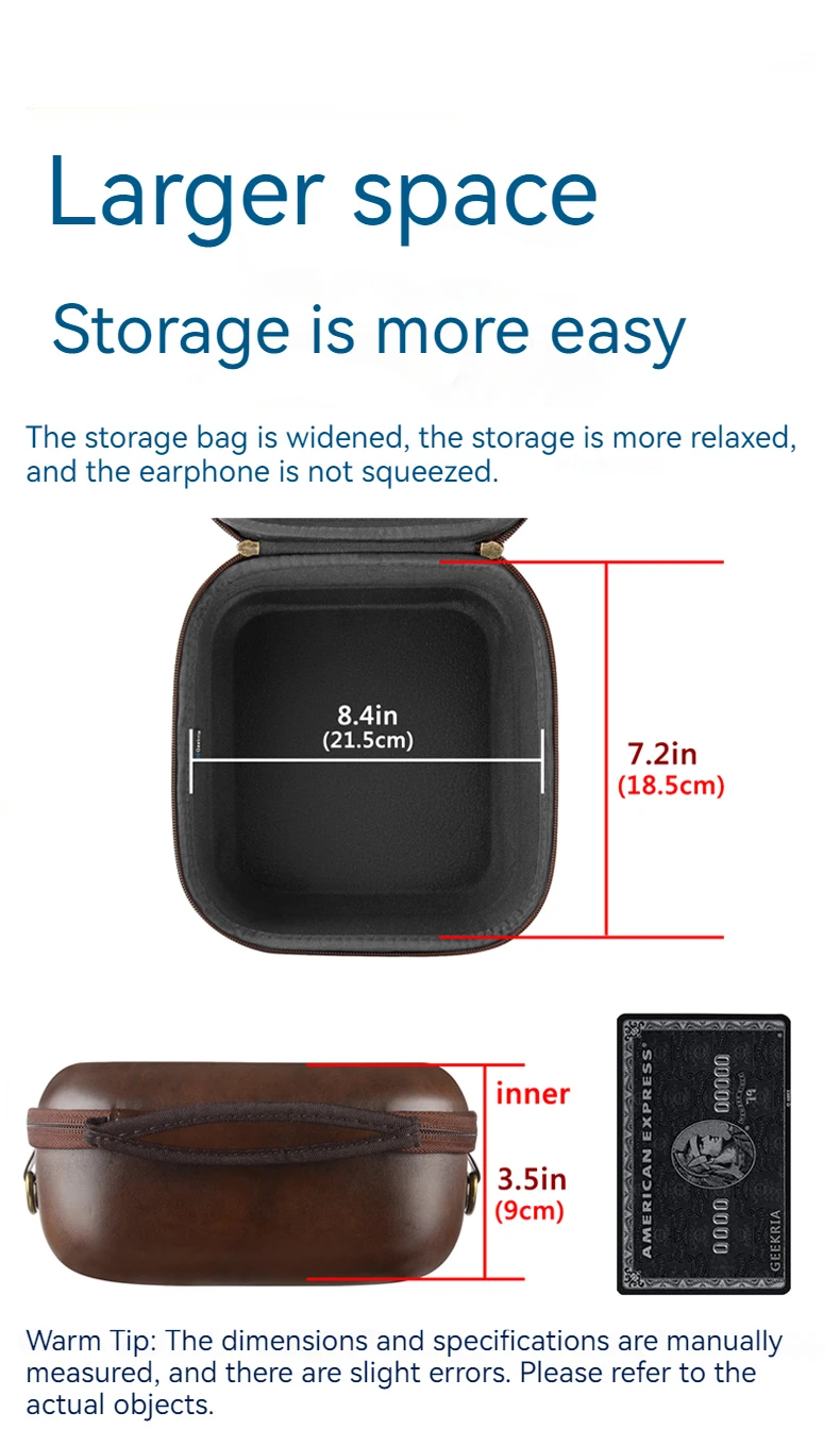 Headphones Case Pouch For Sennheiser HD 600 599 598 Hard Portable Bluetooth Earphone Headset Bag For Accessories Storage Headphones Case Pouch For Sennheiser HD 600 599 598 Hard Portable Bluetooth Earphone Headset Bag For Accessories Storage