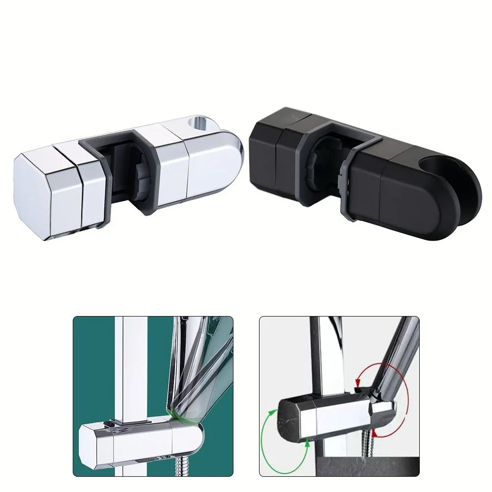 1PCS Shower Head Holder 15mm-30mm Shower Rail Head Slider Bar Holder 360° Rotation Adjustable Bar Holder Replacement 13.5x4cm
1PCS Shower Head Holder 15mm-30mm Shower Rail Head Slider Bar Holder 360° Rotation Adjustable Bar Holder Replacement 13.5x4cm