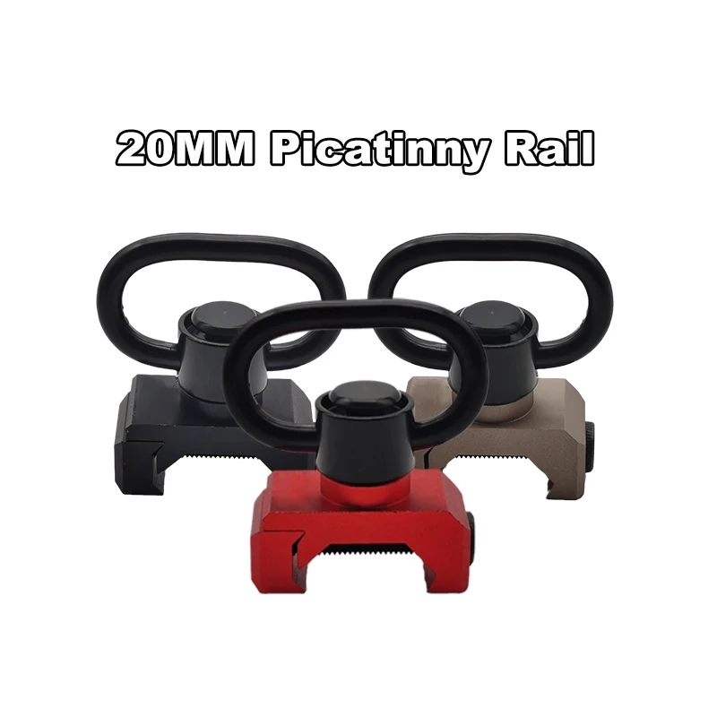 DD Sling Swivel Stud Mount Adapter For 20MM Picatinny Rail Quick Release QD Sling Swivel Mount Adapter Hunting Accessories
DD Sling Swivel Stud Mount Adapter For 20MM Picatinny Rail Quick Release QD Sling Swivel Mount Adapter Hunting Accessories