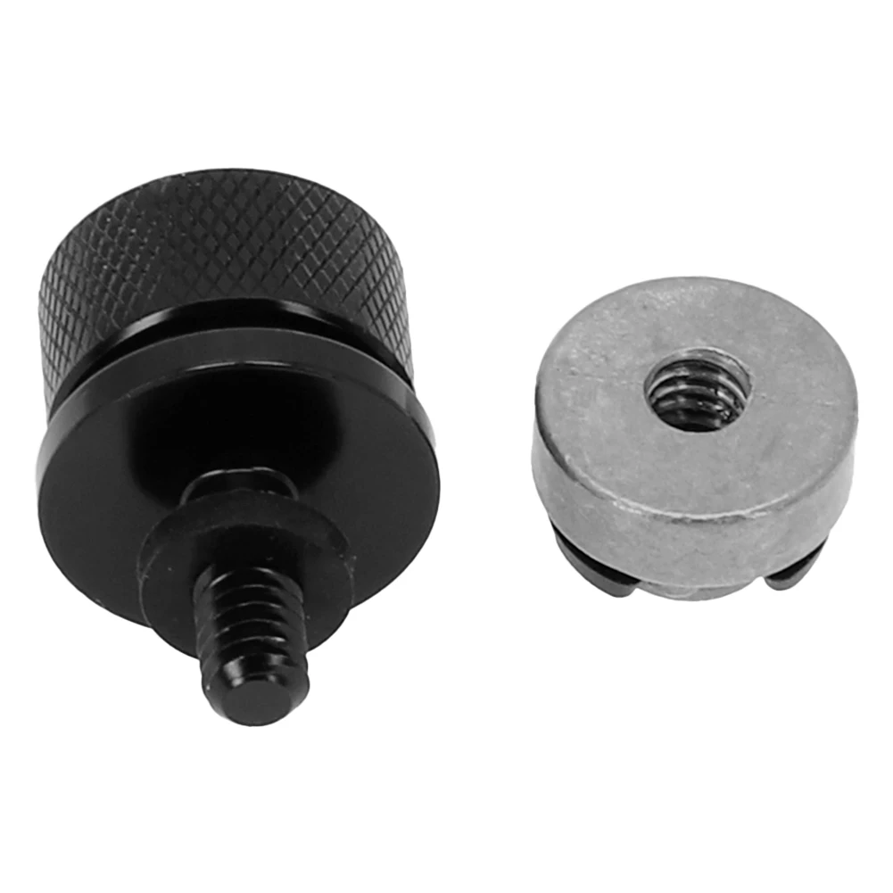 Parts Motorcycle Seat Bolt With 1/2'' Of Full Thread 1/4-20'' Thread Aluminum Black+Silver For Harley 1996-2019
Parts Motorcycle Seat Bolt With 1/2'' Of Full Thread 1/4-20'' Thread Aluminum Black+Silver For Harley 1996-2019