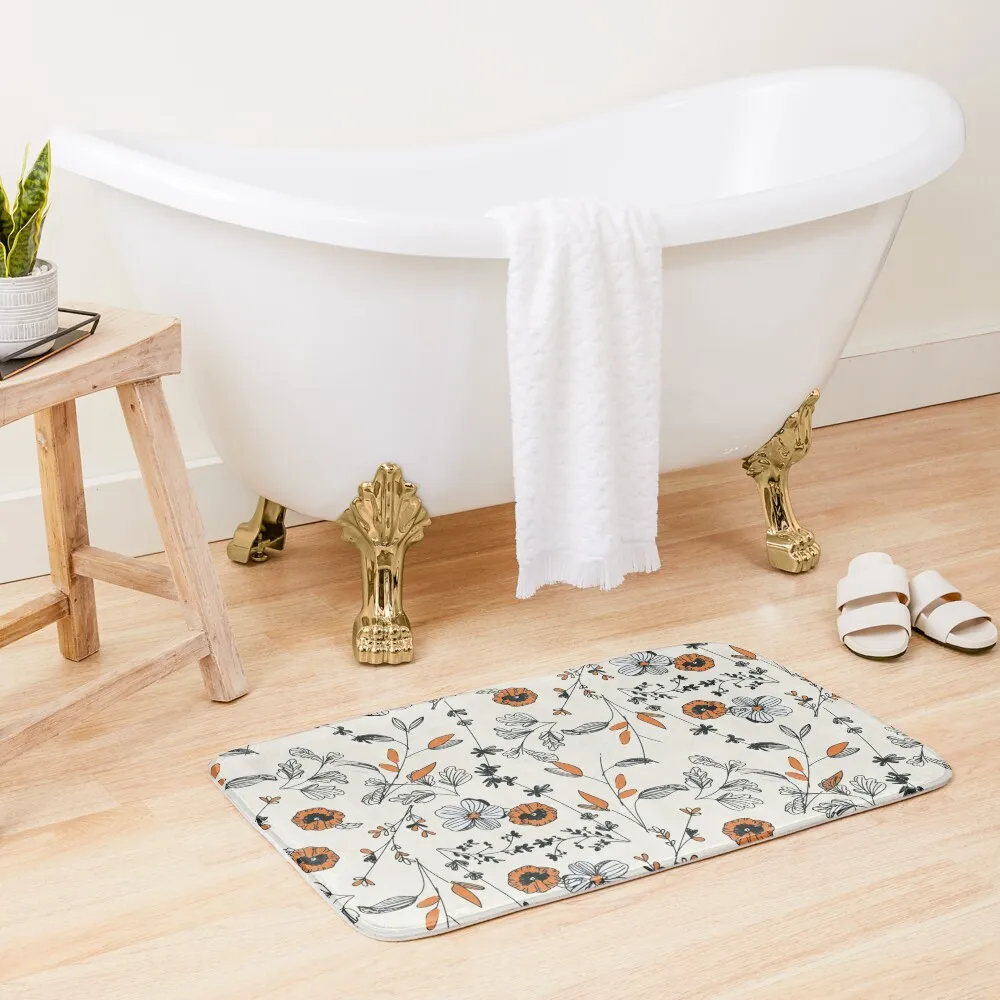 Orange Flower Pattern Bath Mat Mats In The Bathroom Accessories For Shower And Services Foot Bathroom Mat
Orange Flower Pattern Bath Mat Mats In The Bathroom Accessories For Shower And Services Foot Bathroom Mat