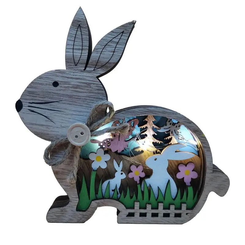 Easter Rabbit Figurines Animal Decorations For Home Bunny Tabletop Ornament Hollow-carved Design Strong Decorative Effect Ideal
Easter Rabbit Figurines Animal Decorations For Home Bunny Tabletop Ornament Hollow-carved Design Strong Decorative Effect Ideal