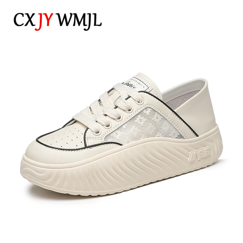 CXJYWMJL Genuine Leather Mesh Sneakers for Women Plus Size Summer Skate Shoes Ladies Sports Vulcanized Shoes Casual Sandals 
CXJYWMJL Genuine Leather Mesh Sneakers for Women Plus Size Summer Skate Shoes Ladies Sports Vulcanized Shoes Casual Sandals