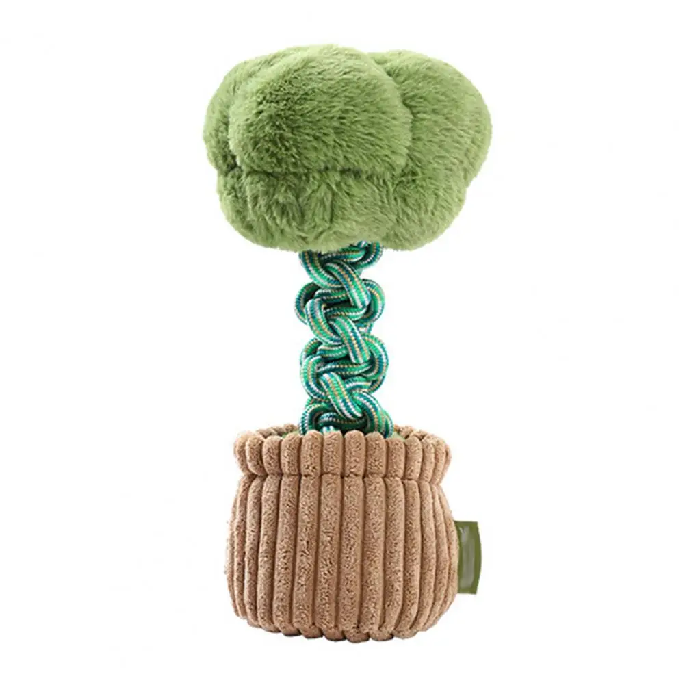 Wear-resistant Dog Toy Dog Chew Toy with Built-in Sound for Teeth Boredom Relief Durable Rope Tug Toy for Small Dogs Broccoli
Wear-resistant Dog Toy Dog Chew Toy with Built-in Sound for Teeth Boredom Relief Durable Rope Tug Toy for Small Dogs Broccoli