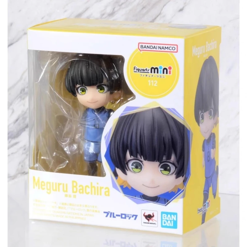 

BANDAI BLUE LOCK Anime Figure Figuarts mini YISAGI YOICHI BACHIRA MEGURU Action Figure Toys For Kids Gift Collectible Model