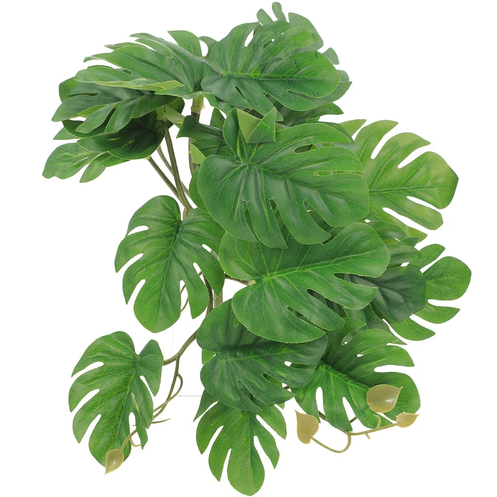 Reptile Suction Cups Hanging Plants Fake Aquarium Decorations Habitat Indoor Live Terrarium
Reptile Suction Cups Hanging Plants Fake Aquarium Decorations Habitat Indoor Live Terrarium