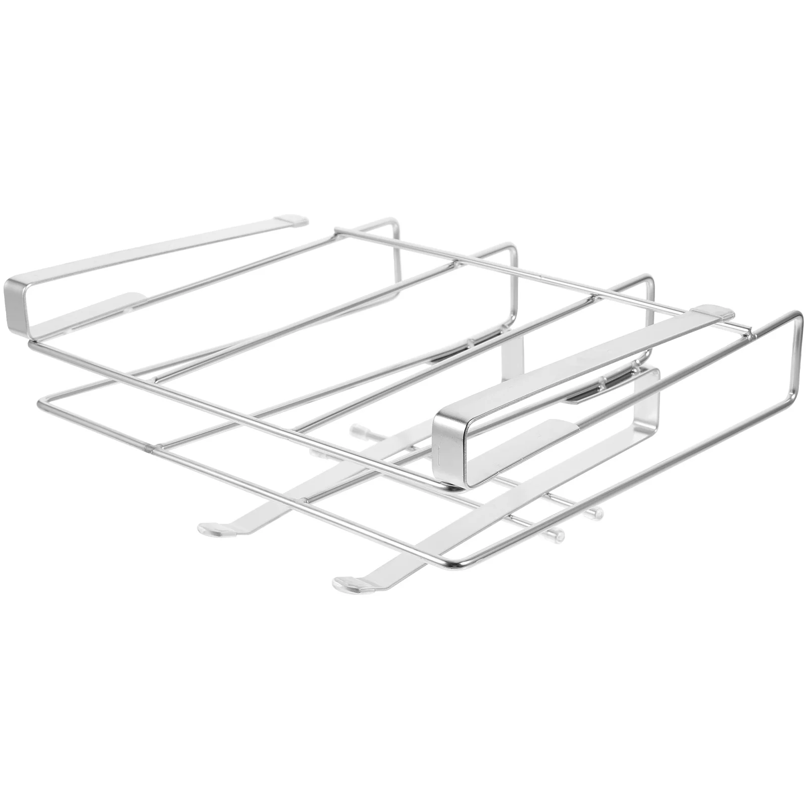 Under Shelf Storage Rack Under Cabinet Hanging Rack Cutting Board Pot Lids Hanging Holder
Under Shelf Storage Rack Under Cabinet Hanging Rack Cutting Board Pot Lids Hanging Holder