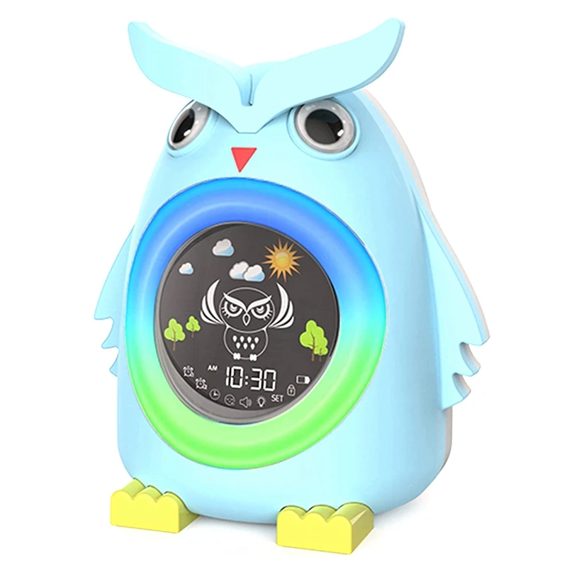 Kids Alarm Clock,Okay To Wake Clock, Children's Trainer Clock With Night Light Sleep Sounds Machine,For Kids Boys Girls
Kids Alarm Clock,Okay To Wake Clock, Children's Trainer Clock With Night Light Sleep Sounds Machine,For Kids Boys Girls
