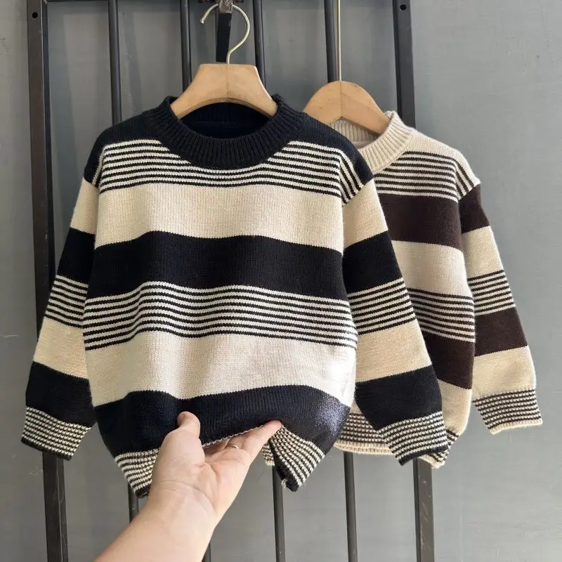 Boys Girl Spring Autumn Kids Cardigan Casual Style Children Cold Clothing 2023 Stripe Cardigan Children Striped Sweater Kids
Boys Girl Spring Autumn Kids Cardigan Casual Style Children Cold Clothing 2023 Stripe Cardigan Children Striped Sweater Kids