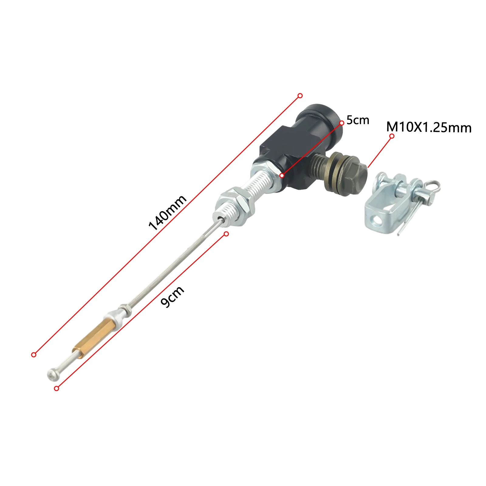 Hydraulic Brake Pump Rod Motorcycle Clutch Cylinder M10x1.25mm Master Universal 1* Accessories Aluminum Durable
Hydraulic Brake Pump Rod Motorcycle Clutch Cylinder M10x1.25mm Master Universal 1* Accessories Aluminum Durable