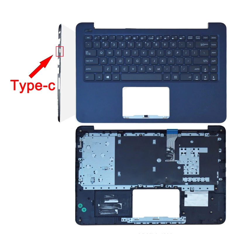 For Asus E402 E402M E402SA E402NA R417SA R417 palm rest shell laptop keyboard upper cover case For Asus E402 E402M E402SA E402NA R417SA R417 palm rest shell laptop keyboard upper cover case