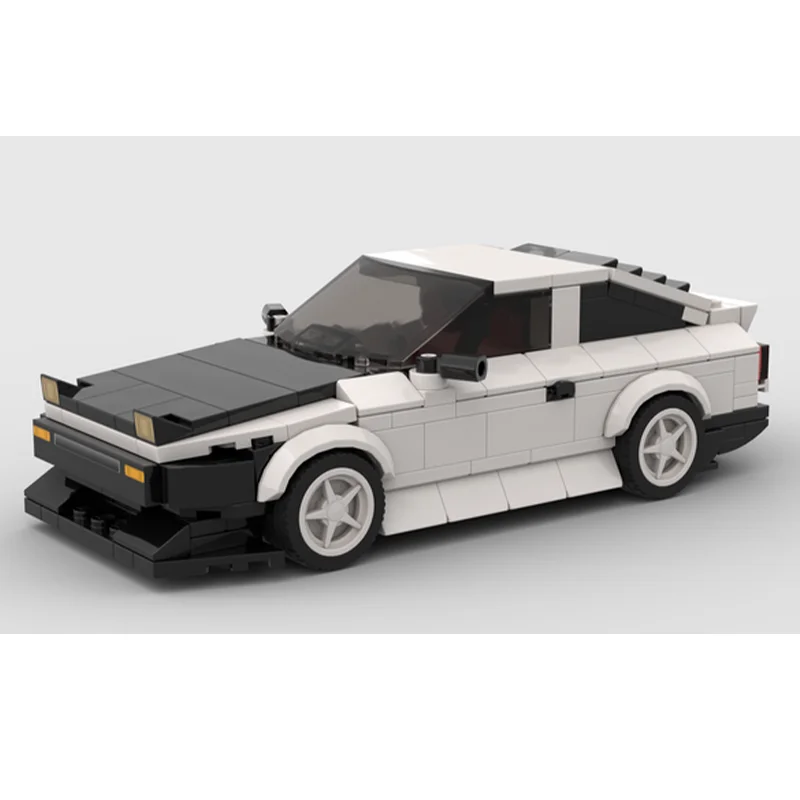 

Конструктор MOC автомобиль, модель скоростного чемпиона AE86 1983-1987, креативная детская игрушка «сделай сам», подарок, коллекционное украшение