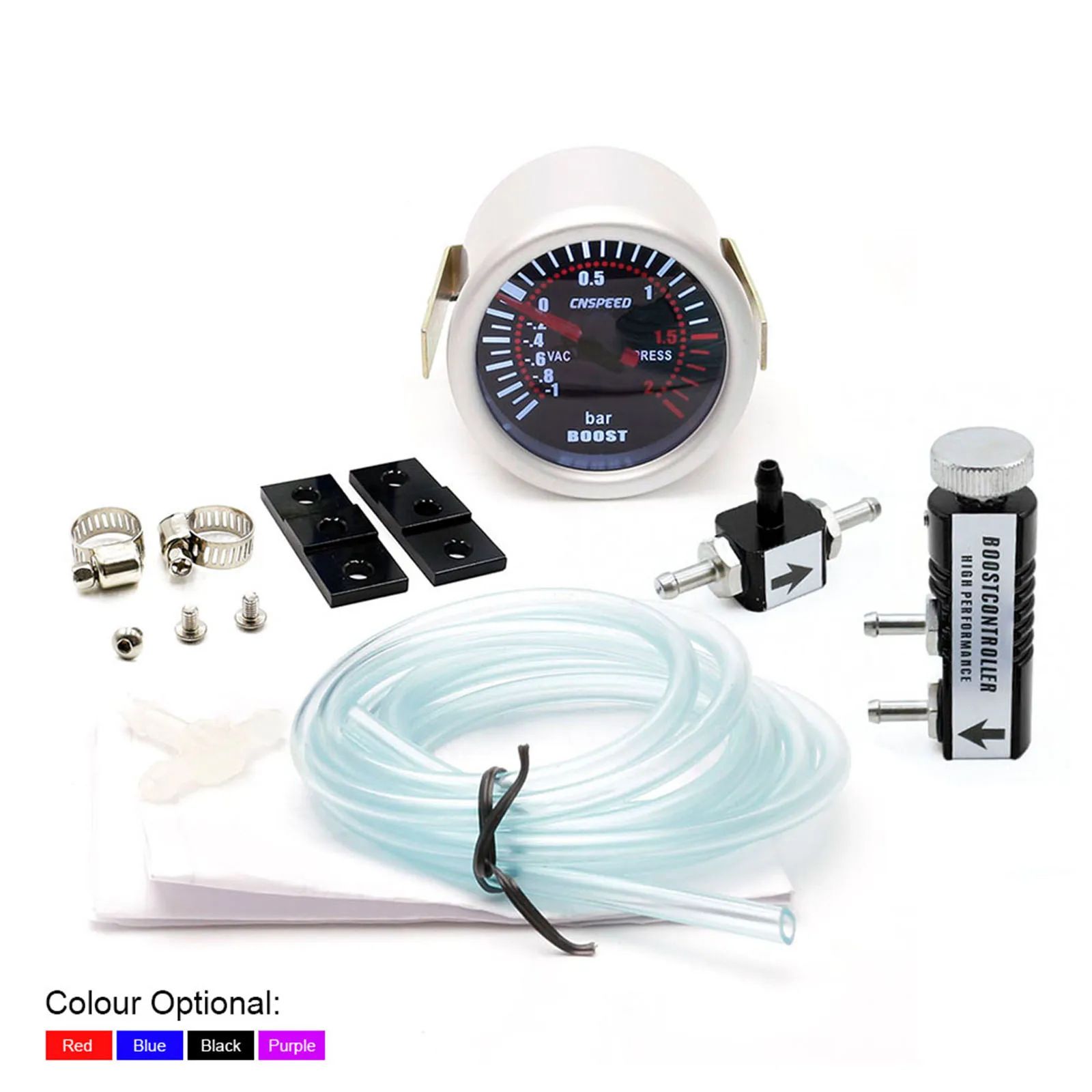 2" 52mm Car Turbo Smoke Meter Len-1-2 with Adjustable Auto Turbo Kit PSI 1-30 IN-CABINE Pulse Controller YC101310
2" 52mm Car Turbo Smoke Meter Len-1-2 with Adjustable Auto Turbo Kit PSI 1-30 IN-CABINE Pulse Controller YC101310