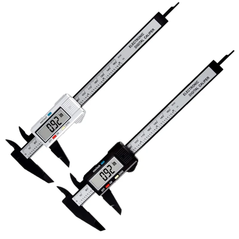 Digital Vernier Caliper LCD Electronic Altimeter Micrometer Measuring Tool Plastic Ruler 0-150mm 6-inch
Digital Vernier Caliper LCD Electronic Altimeter Micrometer Measuring Tool Plastic Ruler 0-150mm 6-inch