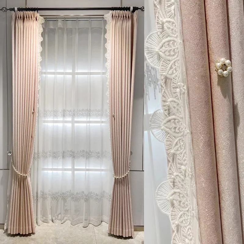Modern Minimalist Small Fresh Pink Jacquard High-precision Curtains for Living Dining Room Bedroom Light Luxury Dream Princess
Modern Minimalist Small Fresh Pink Jacquard High-precision Curtains for Living Dining Room Bedroom Light Luxury Dream Princess