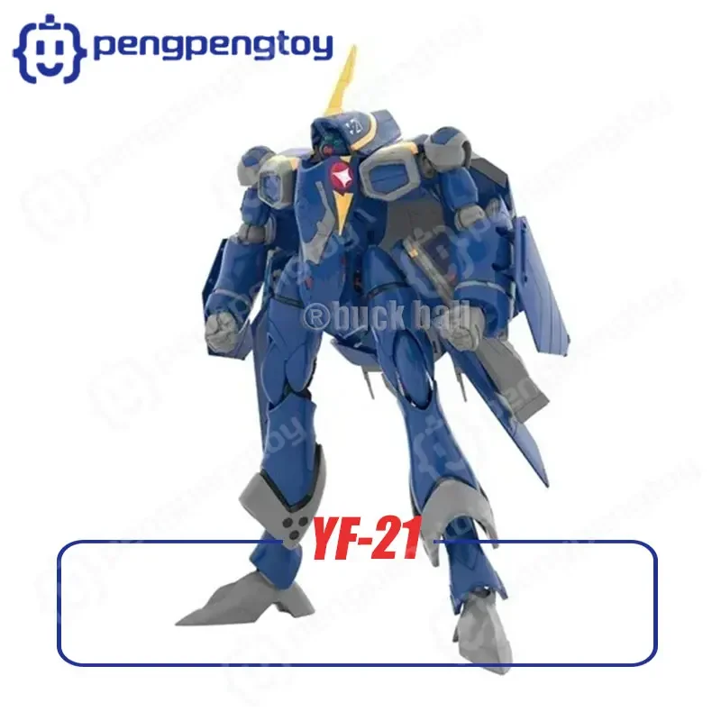 

Original Bandai YF-21 HG 1/100 Figure Mobile Suit Macross Figuras Deformable Mecha Assembly Figurine Model Toy Gift