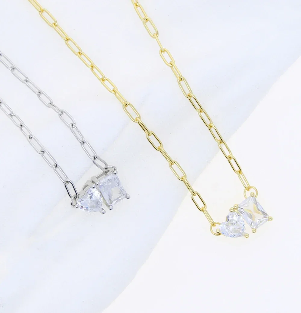 Fashion New Square Oval Heart Necklace Cubic Zirconia CZ Paved 925 Sterling Silver Minimal Delicate Single Stone Simple Jewelry 5 Mallzona S9e18b3c3e3024f52b8659d0748c410b53 Fashion New Square Oval Heart Necklace Cubic Zirconia CZ Paved 925 Sterling Silver Minimal Delicate Single Stone Simple Jewelry Mallzona