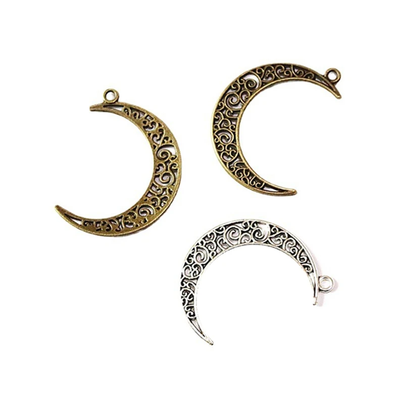 30Pcs 30*40MM Antique Silver Plated Bronze Color Moon Charms Pendants Diy Handmade Jewelry Findings Accessories
30Pcs 30*40MM Antique Silver Plated Bronze Color Moon Charms Pendants Diy Handmade Jewelry Findings Accessories