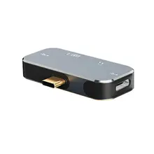 HUB Adapter Type C To USB3.0 3.5 Four-in-one Adapter For IPad-Pro With 3.5 Mm Audio Socket USB C Conversion Adapter
HUB Adapter Type C To USB3.0 3.5 Four-in-one Adapter For IPad-Pro With 3.5 Mm Audio Socket USB C Conversion Adapter