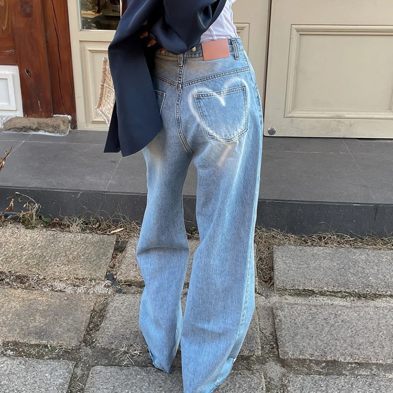 2023 Female Jeans Heart Pattern Length to the Floor Leisure Time Versatile High Waisted Loose Pants Washing Free Shipping
2023 Female Jeans Heart Pattern Length to the Floor Leisure Time Versatile High Waisted Loose Pants Washing Free Shipping