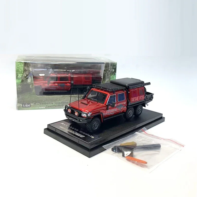 Autobot 1:64 LC79 двойная кабина 6x6 внедорожная сборка из сплава коллекция моделей автомобилей
Autobot 1:64 LC79 двойная кабина 6x6 внедорожная сборка из сплава коллекция моделей автомобилей