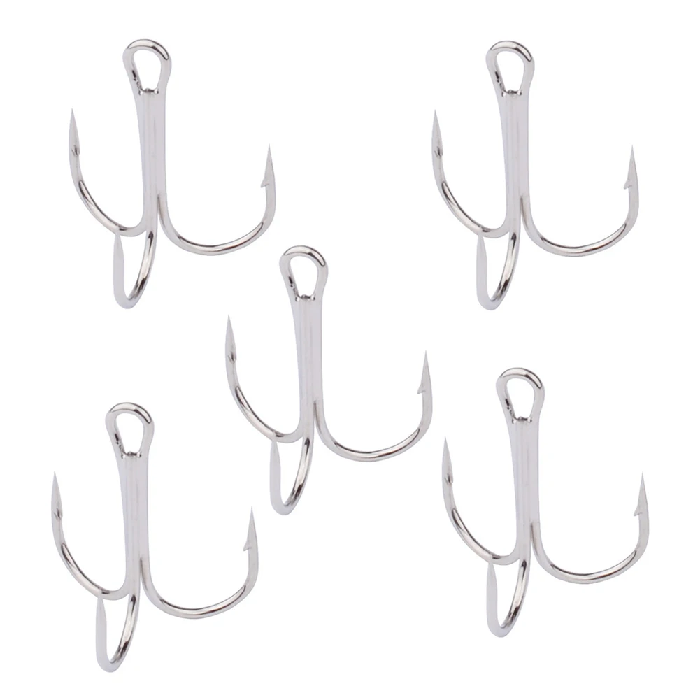 50pcs/Pack Stainless Steel Fishing Treble Hook Black Triple Hooks 2/4/6/8/10# Black Brown Silver Fishing Hooks Tackle
50pcs/Pack Stainless Steel Fishing Treble Hook Black Triple Hooks 2/4/6/8/10# Black Brown Silver Fishing Hooks Tackle