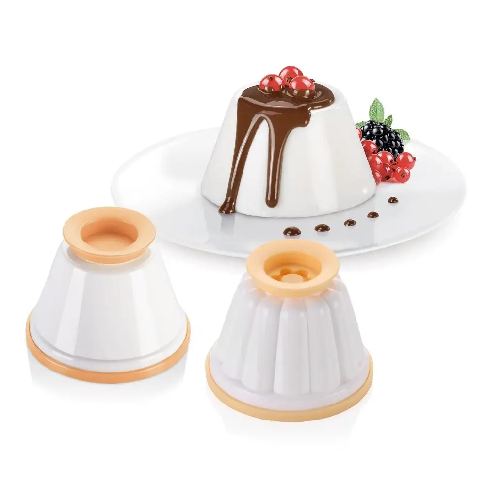 

Plastic Panna Cotta Mould Practical Pudding Cup Candy Dishes Yogurt