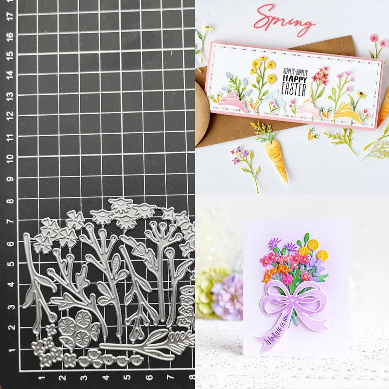 Flower Branches Metal Cutting Die Stencil for DIY Scrapbooking Album Paper Card Decor Craft Embossing Die
Flower Branches Metal Cutting Die Stencil for DIY Scrapbooking Album Paper Card Decor Craft Embossing Die