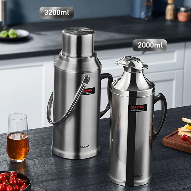 Tea Thermo Flask Vacuum Hot Water Coffee Insulation Thermal Pot Insulation Hot Stainless Steel Pan Garrafa Termica Thermal Pot
Tea Thermo Flask Vacuum Hot Water Coffee Insulation Thermal Pot Insulation Hot Stainless Steel Pan Garrafa Termica Thermal Pot