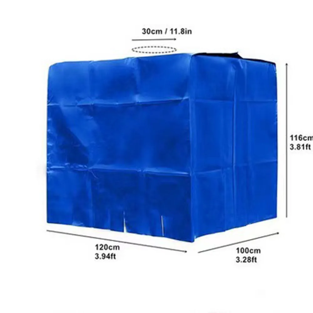 Blue Rainwater Tank Waterproof And Dustproof Cover 1000 Liters IBC Container Aluminum Foil Oxford Cloth UV Protection Cover
Blue Rainwater Tank Waterproof And Dustproof Cover 1000 Liters IBC Container Aluminum Foil Oxford Cloth UV Protection Cover