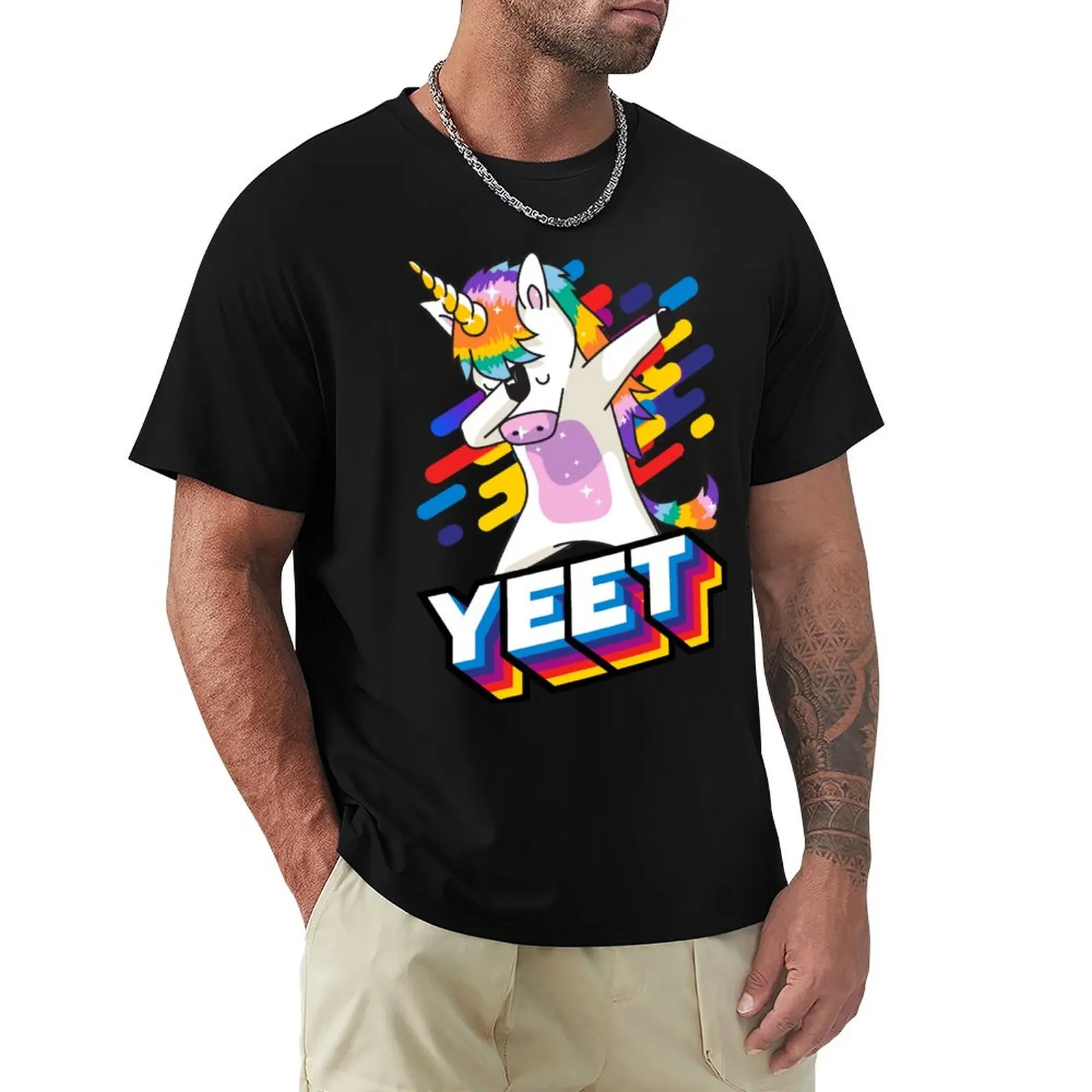Dabbing Yeet Unicorn T-Shirt oversized t shirt T-shirt for a boy tees vintage t shirt plain white t shirts men
Dabbing Yeet Unicorn T-Shirt oversized t shirt T-shirt for a boy tees vintage t shirt plain white t shirts men