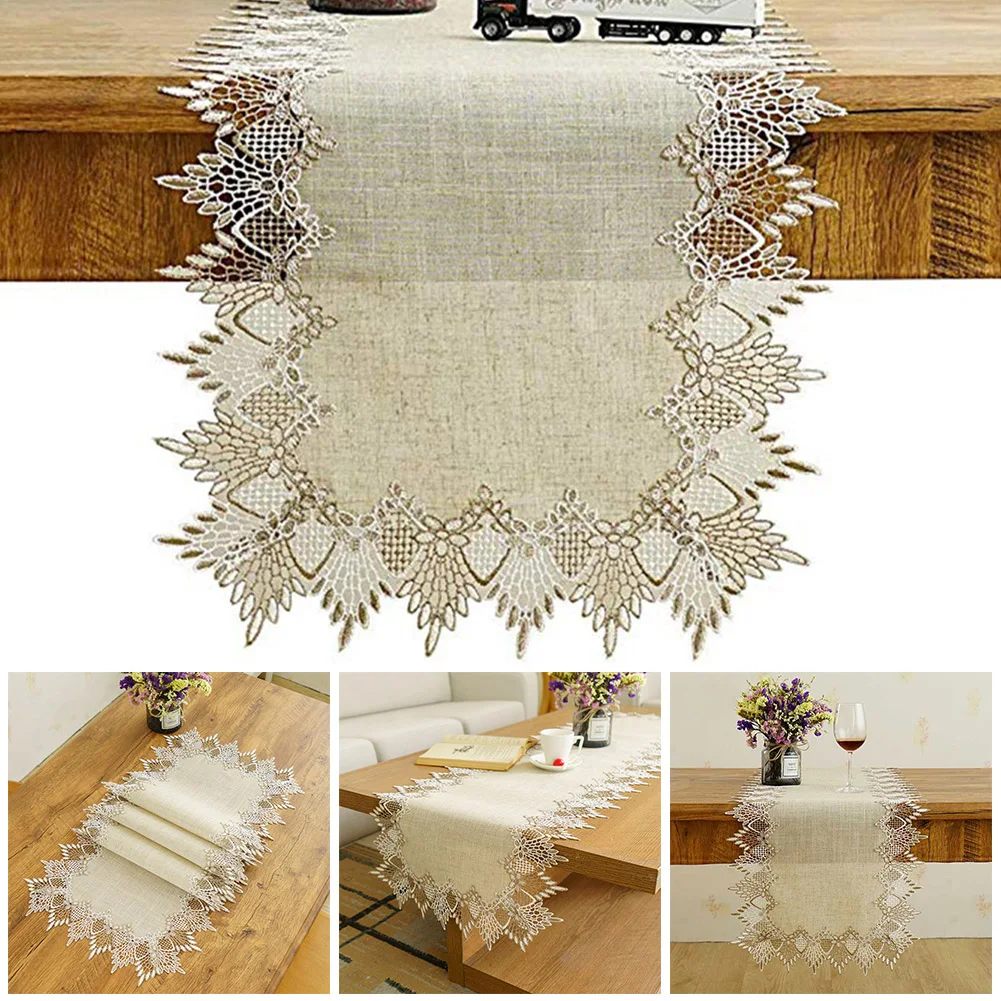 Linen Table Runner Cloth Embroidery Tablecloth Table Cover Wedding Party Decor Rectangular Dustproof Embroidered Tablecloth
Linen Table Runner Cloth Embroidery Tablecloth Table Cover Wedding Party Decor Rectangular Dustproof Embroidered Tablecloth