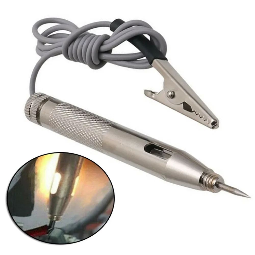 Tester Test Probe Pen Voltage 6V-24V Circuit Copper DC 6V/12V/24V Electrical Pencil Unique Auto Car Convenient
Tester Test Probe Pen Voltage 6V-24V Circuit Copper DC 6V/12V/24V Electrical Pencil Unique Auto Car Convenient