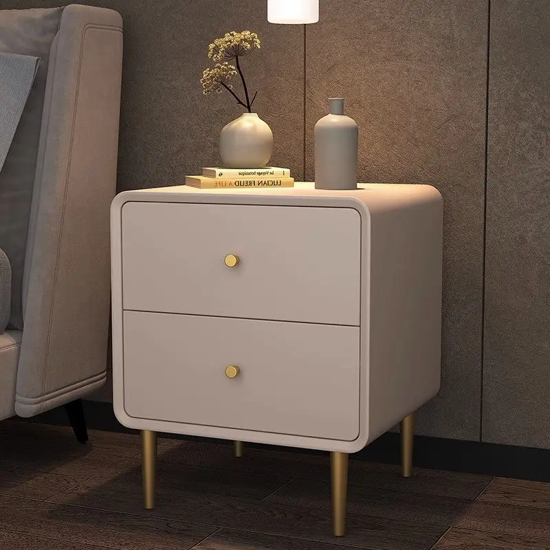 Modern Simple Nightstands Bedroom Minimalist Light Luxury Nordic Nightstand Italian Comfortable Mesita De Noche House Furniture
Modern Simple Nightstands Bedroom Minimalist Light Luxury Nordic Nightstand Italian Comfortable Mesita De Noche House Furniture