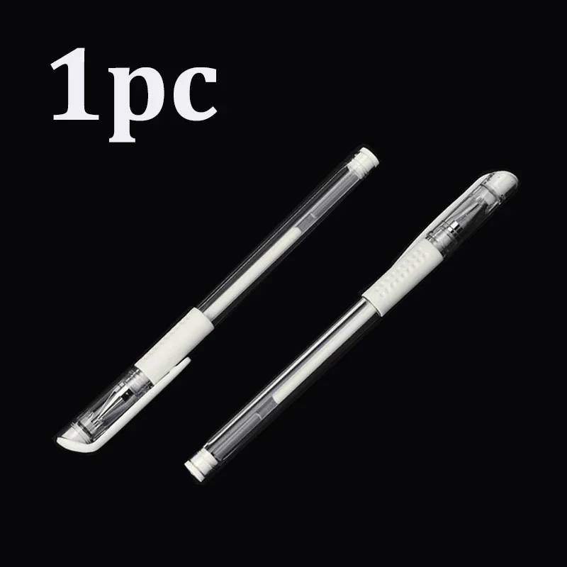 

1pcs Eyebrow Marker Pen Tattoo Accessories White Microblading Pen Tattoo Surgical Skin Marker Pen for Permanent Makeup Supplies