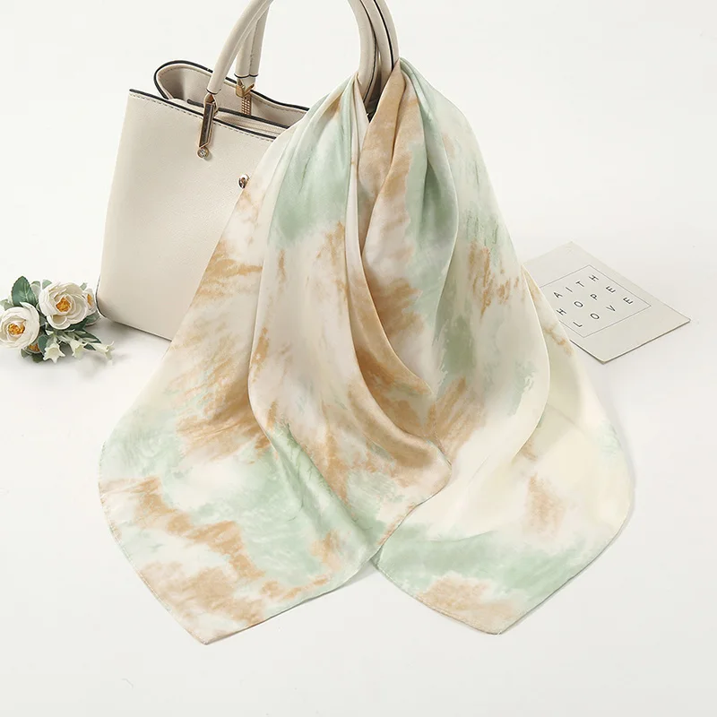 Korean Version Fashion Graffiti Breathable Thin Print Women Shawl Shading Neck Guard 70*70CM Tie Dye Decorative Silk Scarf D55
Korean Version Fashion Graffiti Breathable Thin Print Women Shawl Shading Neck Guard 70*70CM Tie Dye Decorative Silk Scarf D55