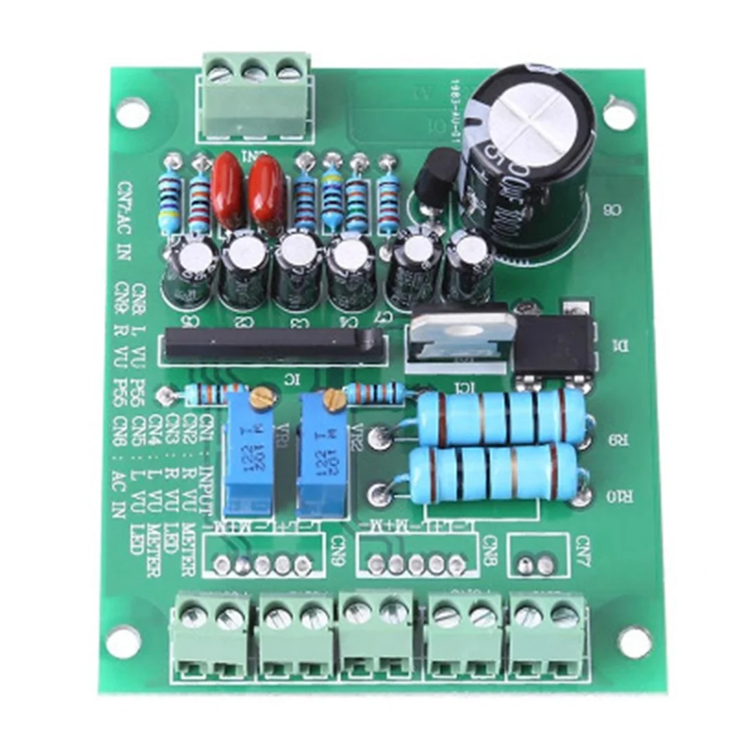 DC 9-12V VU Level Audio Meter Driver Board DB Level Meter Amplifier IC BA6138 Double-Sided Circuit Board
DC 9-12V VU Level Audio Meter Driver Board DB Level Meter Amplifier IC BA6138 Double-Sided Circuit Board